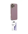 ieg™ iPhone 16 Pro Max Kılıf Yankı Serisi - Siyah Bilvis 3X AR HD Cam Ekran Koruyucu
