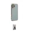 ieg™ iPhone 16 Pro Max Kılıf Yankı Serisi - Siyah Bilvis Hayalet Cam Ekran Koruyucu