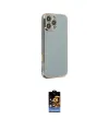 ieg™ iPhone 16 Pro Max Kılıf Yankı Serisi - Siyah Buffer Hayalet Cam Ekran Koruyucu