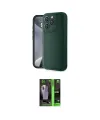 ieg™ iPhone 16 Pro Max Kılıf Yankı Yansıma Özel Seri - Şeffaf 360 Full Body Arka Koruyucu