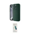 ieg™ iPhone 16 Pro Max Kılıf Yankı Yansıma Özel Seri - Şeffaf Pasifik Cam Ekran Koruyucu