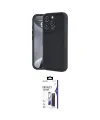 ieg™ iPhone 16 Pro Max Kılıf Yankı Yansıma Özel Seri - Siyah Bilvis 3X AR Hayalet Cam Ekran Koruyucu