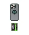 ieg™ iPhone 16 Pro Max Kılıf Yörünge Çizgi - Şeffaf 360 Full Body Arka Koruyucu