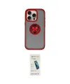 ieg™ iPhone 16 Pro Max Kılıf Yörünge Çizgi - Şeffaf Pasifik Cam Ekran Koruyucu