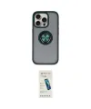 ieg™ iPhone 16 Pro Max Kılıf Yörünge Çizgi - Şeffaf Pasifik Cam Ekran Koruyucu