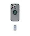 ieg™ iPhone 16 Pro Max Kılıf Yörünge Çizgi - Siyah Joko Magic 5D Cam