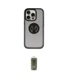 ieg™ iPhone 16 Pro Max Kılıf Yörünge Çizgi - Siyah Joko Magic 5D Hayalet Cam