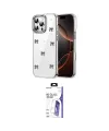 ieg™ iPhone 16 Pro Max Kılıf Yörünge Form - Siyah Bilvis 3X AR HD Cam Ekran Koruyucu