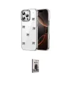 ieg™ iPhone 16 Pro Max Kılıf Yörünge Form - Siyah Bilvis Hayalet Cam Ekran Koruyucu