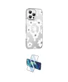 ieg™ iPhone 16 Pro Max Kılıf Yörünge Işık Prime - Siyah 3D Antistatik Cam Ekran Koruyucu
