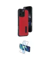ieg™ iPhone 16 Pro Max Kılıf Yörünge Işık Serisi - Siyah 3D Antistatik Cam Ekran Koruyucu