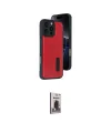 ieg™ iPhone 16 Pro Max Kılıf Yörünge Işık Serisi - Siyah Bilvis Hayalet Cam Ekran Koruyucu
