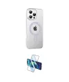 ieg™ iPhone 16 Pro Max Kılıf Yörünge Koleksiyonu - Siyah 3D Antistatik Cam Ekran Koruyucu