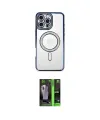 ieg™ iPhone 16 Pro Max Kılıf Zirve Doku Prime - Şeffaf 360 Full Body Arka Koruyucu