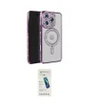 ieg™ iPhone 16 Pro Max Kılıf Zirve Doku Prime - Şeffaf Pasifik Cam Ekran Koruyucu