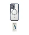ieg™ iPhone 16 Pro Max Kılıf Zirve Doku Prime - Şeffaf Pasifik Cam Ekran Koruyucu