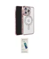 ieg™ iPhone 16 Pro Max Kılıf Zirve Doku Prime - Şeffaf Pasifik Cam Ekran Koruyucu