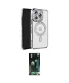 ieg™ iPhone 16 Pro Max Kılıf Zirve Doku Prime - Siyah 360 Mat Full Body Arka Koruyucu