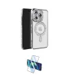 ieg™ iPhone 16 Pro Max Kılıf Zirve Doku Prime - Siyah 3D Antistatik Cam Ekran Koruyucu