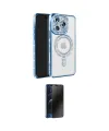 ieg™ iPhone 16 Pro Max Kılıf Zirve Doku Prime - Siyah 3D Antistatik Hayalet Cam Ekran Koruyucu