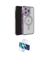 ieg™ iPhone 16 Pro Max Kılıf Zirve Doku Prime - Siyah 3D Antistatik Seramik Nano Ekran Koruyucu