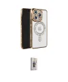 ieg™ iPhone 16 Pro Max Kılıf Zirve Doku Prime - Siyah Bilvis 3D Cam Ekran Koruyucu