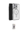 ieg™ iPhone 16 Pro Max Kılıf Zirve Doku Prime - Siyah Bilvis 3D Cam Ekran Koruyucu