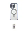 ieg™ iPhone 16 Pro Max Kılıf Zirve Doku Prime - Siyah Bilvis 3D Cam Ekran Koruyucu
