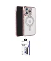 ieg™ iPhone 16 Pro Max Kılıf Zirve Doku Prime - Siyah Bilvis 3X AR Hayalet Cam Ekran Koruyucu