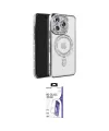 ieg™ iPhone 16 Pro Max Kılıf Zirve Doku Prime - Siyah Bilvis 3X AR HD Cam Ekran Koruyucu