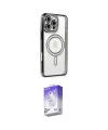 ieg™ iPhone 16 Pro Max Kılıf Zirve Doku Prime - Siyah Bilvis 5in1 3D Magic Cam Ekran Koruyucu