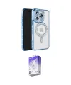 ieg™ iPhone 16 Pro Max Kılıf Zirve Doku Prime - Siyah Bilvis 5in1 3D Magic Cam Ekran Koruyucu