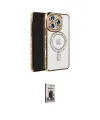 ieg™ iPhone 16 Pro Max Kılıf Zirve Doku Prime - Siyah Bilvis Hayalet Cam Ekran Koruyucu
