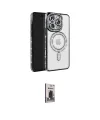 ieg™ iPhone 16 Pro Max Kılıf Zirve Doku Prime - Siyah Bilvis Hayalet Cam Ekran Koruyucu