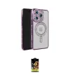 ieg™ iPhone 16 Pro Max Kılıf Zirve Doku Prime - Siyah Buffer Cam Ekran Koruyucu