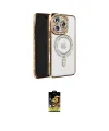 ieg™ iPhone 16 Pro Max Kılıf Zirve Doku Prime - Siyah Buffer Cam Ekran Koruyucu