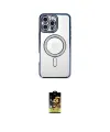 ieg™ iPhone 16 Pro Max Kılıf Zirve Doku Prime - Siyah Buffer Cam Ekran Koruyucu