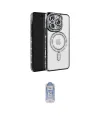 ieg™ iPhone 16 Pro Max Kılıf Zirve Doku Prime - Siyah Joko Magic 5D Cam