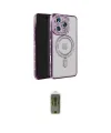 ieg™ iPhone 16 Pro Max Kılıf Zirve Doku Prime - Siyah Joko Magic 5D Hayalet Cam