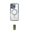 ieg™ iPhone 16 Pro Max Kılıf Zirve Doku Prime - Siyah Joko Magic 5D Hayalet Cam