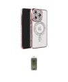 ieg™ iPhone 16 Pro Max Kılıf Zirve Doku Prime - Siyah Joko Magic 5D Hayalet Cam