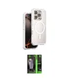 ieg™ iPhone 16 Pro Max Kılıf Zirve Klasik Prime - Şeffaf 360 Full Body Arka Koruyucu