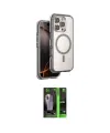 ieg™ iPhone 16 Pro Max Kılıf Zirve Klasik Prime - Şeffaf 360 Full Body Arka Koruyucu