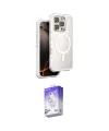 ieg™ iPhone 16 Pro Max Kılıf Zirve Klasik Prime - Siyah Bilvis 5in1 3D Magic Cam Ekran Koruyucu