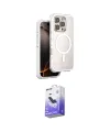ieg™ iPhone 16 Pro Max Kılıf Zirve Klasik Prime - Siyah Bilvis 5in1 5D Magic Hayalet Cam Ekran Koruyucu