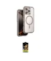ieg™ iPhone 16 Pro Max Kılıf Zirve Klasik Prime - Siyah Buffer Cam Ekran Koruyucu