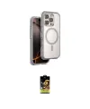 ieg™ iPhone 16 Pro Max Kılıf Zirve Klasik Prime - Siyah Buffer Cam Ekran Koruyucu