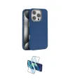 ieg™ iPhone 16 Pro Max Kılıf Zirve Modern Prime - Siyah 3D Antistatik Cam Ekran Koruyucu