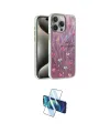 ieg™ iPhone 16 Pro Max Kılıf Zirve Modern Prime - Siyah 3D Antistatik Cam Ekran Koruyucu