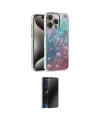 ieg™ iPhone 16 Pro Max Kılıf Zirve Modern Prime - Siyah 3D Antistatik Hayalet Cam Ekran Koruyucu